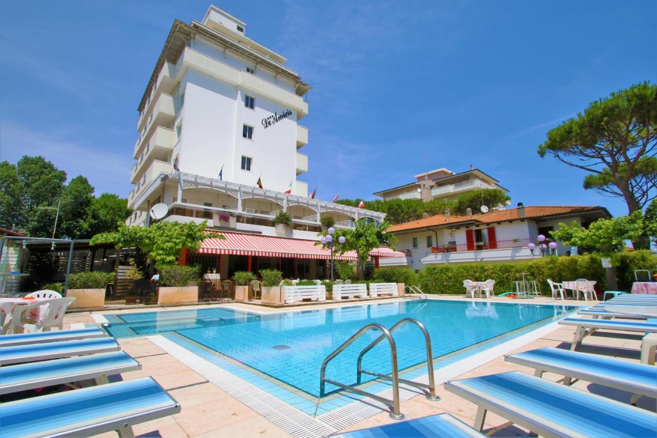 Hotel De Amicis Riccione Esterno foto